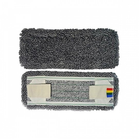 Моп плоский тафтинговый Эконом (черный, 40 см), шт