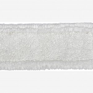 Моп плоский из микрофибры петля (микроволокно, белый, 40 см, 13 см), шт.