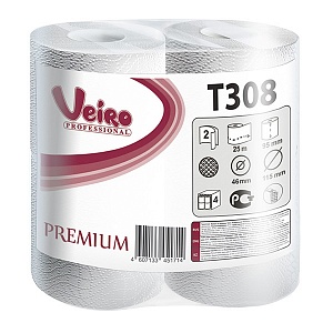 Туалетная бумага Veiro Professional Premium T308